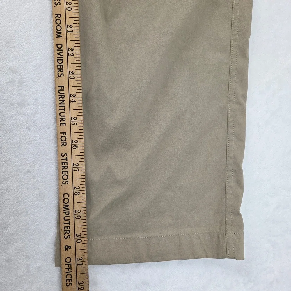 Eddie Bauer Tech‎ Pant Mens 40x32 Tan Excellent Outdoor Performance 1423671